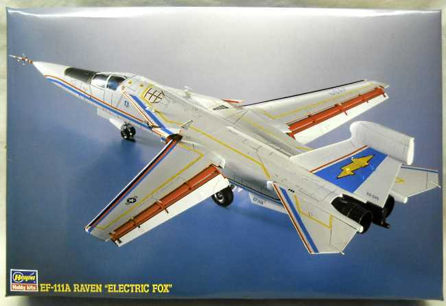 Hasegawa 1/72 EF-111A Raven Electric Fox, SP93 plastic model kit